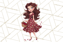 Cherry Mini World Clipart, PNG, Baking &amp; Gardening Clip Art Product Image 4