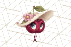 Cherry Mini World Clipart, PNG, Baking &amp; Gardening Clip Art Product Image 2
