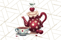 Cherry Mini World Clipart, PNG, Baking &amp; Gardening Clip Art Product Image 2
