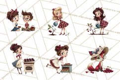 Cherry Mini World Clipart, PNG, Baking &amp; Gardening Clip Art Product Image 5