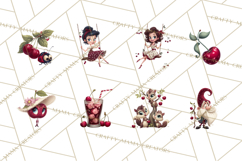 Cherry Mini World Clipart, PNG, Baking &amp; Gardening Clip Art Product Image 6