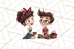 Cherry Mini World Clipart, PNG, Baking &amp; Gardening Clip Art Product Image 4
