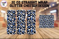 20 OZ Cheetah Tumbler Wrap with Glitter Product Image 23