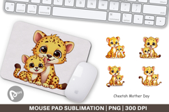 Mouse Pad Cheetah Mother&#039;s Day Product Image 1