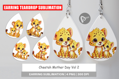 Earring Cheetah Mother&#039;s Day Product Image 1