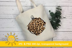 Christmas Ornament Leopard sublimation design Product Image 3