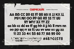 Chemicalife - Hand Drawn Letterpress Product Image 6