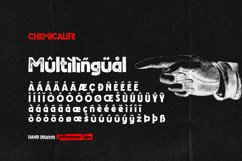 Chemicalife - Hand Drawn Letterpress Product Image 7