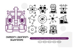 Chemistry Laboratory Illustrations Product Image 1