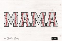 Baseball Chenille Mama PNG | Baseball PNG Product Image 4