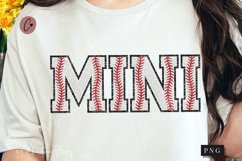 Baseball Chenille Mini PNG | Baseball PNG Product Image 1