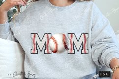 Baseball Chenille Mama PNG | Baseball PNG Product Image 2