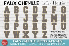 grey and gold printable chenille letters for sublimation 