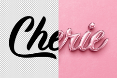 Cherie 3D editable text effect Product Image 2