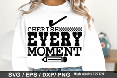 Boho Teacher SVG Design - Coffee Because Teaching Is Hard Product Image 3