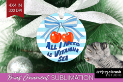 Cherry Nautical Ornament PNG Sea Quotes PNG Sublimation Product Image 1