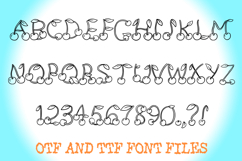 Cherry Berry Fruit Alphabet Lettering ABC Text Font OTF Product Image 2