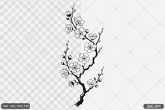 Cherry Blossom SVG PNG Product Image 1
