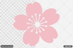 Cherry Blossom SVG PNG Product Image 1