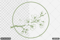 Cherry Blossom SVG PNG Product Image 1