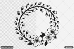 Cherry Blossom SVG PNG Product Image 1