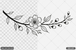 Cherry Blossom SVG PNG Product Image 1