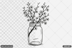 Cherry Blossom SVG PNG Product Image 1