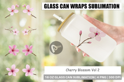 Glass Can Spring Blossom Product Image 1