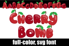 Cherry Bomb Color Font Product Image 1