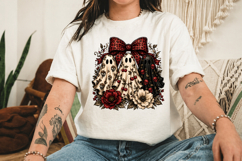Cherry Ghost Png, Coquette Halloween Sublimation Design Product Image 3