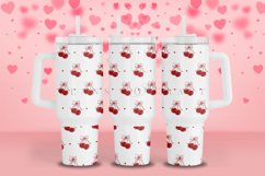 valentine themed 40oz tumbler wrap design featuring valentine style artwork available as digital files ready to download for crafting and decor projects