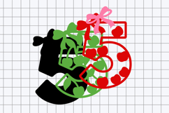 Cherry Numbers 3D SVG Product Image 3