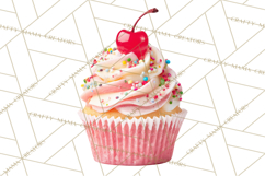 Cherry Clipart PNG, Printable Desserts &amp; Drinks Product Image 4