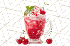 Cherry Clipart PNG, Printable Desserts &amp; Drinks Product Image 3