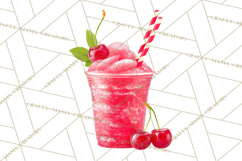 Cherry Clipart PNG, Printable Desserts &amp; Drinks Product Image 3