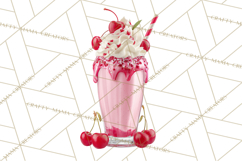 Cherry Clipart PNG, Printable Desserts &amp; Drinks Product Image 5