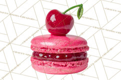 Cherry Clipart PNG, Printable Desserts &amp; Drinks Product Image 3