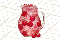 Cherry Clipart PNG, Printable Desserts &amp; Drinks Product Image 3