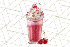 Cherry Clipart PNG, Printable Desserts &amp; Drinks Product Image 3