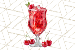 Cherry Clipart PNG, Printable Desserts &amp; Drinks Product Image 3