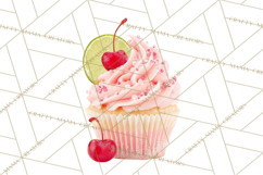Cherry Clipart PNG, Printable Desserts &amp; Drinks Product Image 5