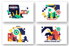 10 World Chess Day Illustration Product Image 2