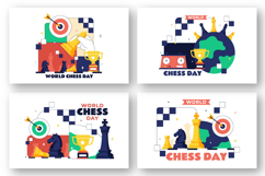10 World Chess Day Illustration Product Image 3