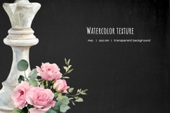 Watercolor floral white and black chess pieces Product Image 3