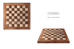 Watercolor chess clipart. Chess piece. Chessboard Product Image 7