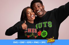 Chest Nuts SVG, Christmas Matching Shirt SVG Product Image 2