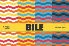 chevron digital paper pattern