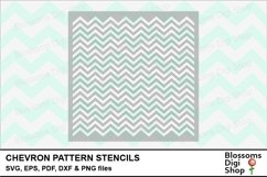 Chevron Pattern Stencils Product Image 3