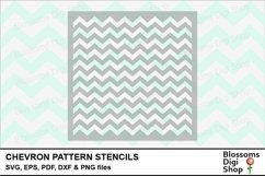 Chevron Pattern Stencils Product Image 4