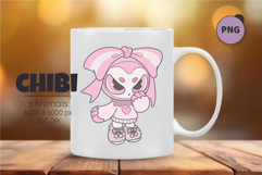 Chibi animals 11. Tshirt, PNG. Product Image 3